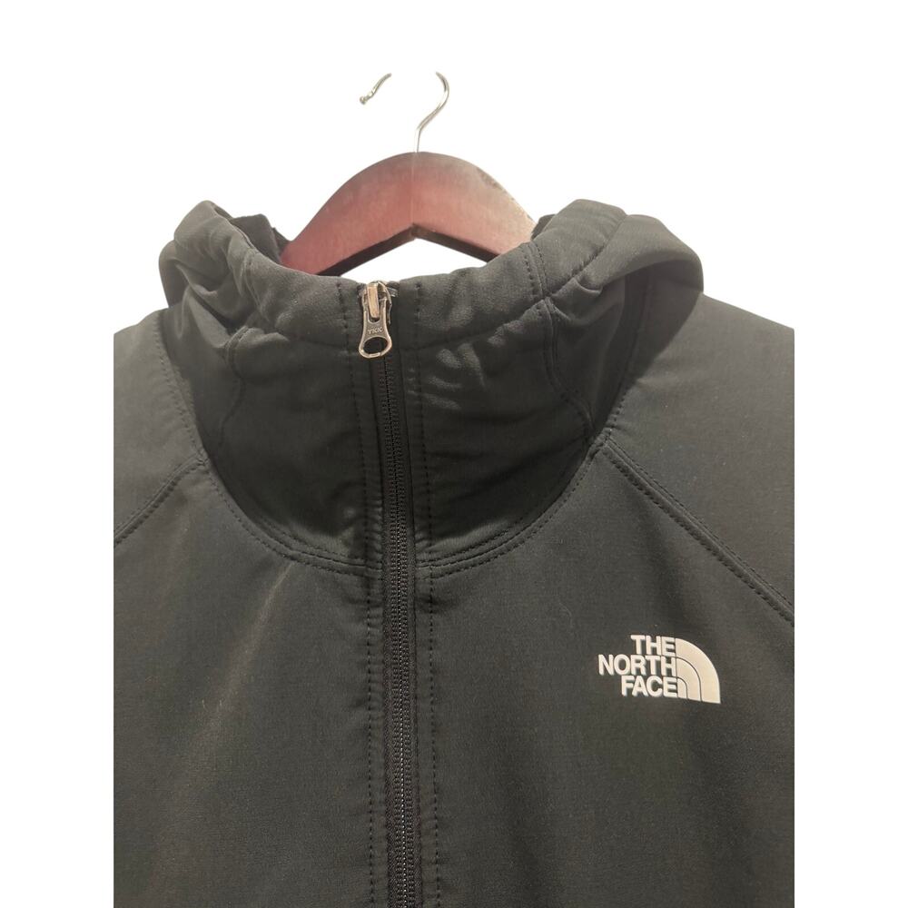 THE NORTH FACE Black Shelby Raschel Hooded Fleece Jacket Women’s XL - Picture 8 of 14